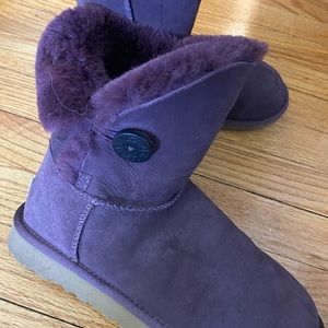 Button UGG Boots